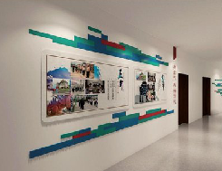 津市企业文化墙用什么材料好？