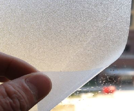 津市玻璃门外面粘广告用什么材料好？