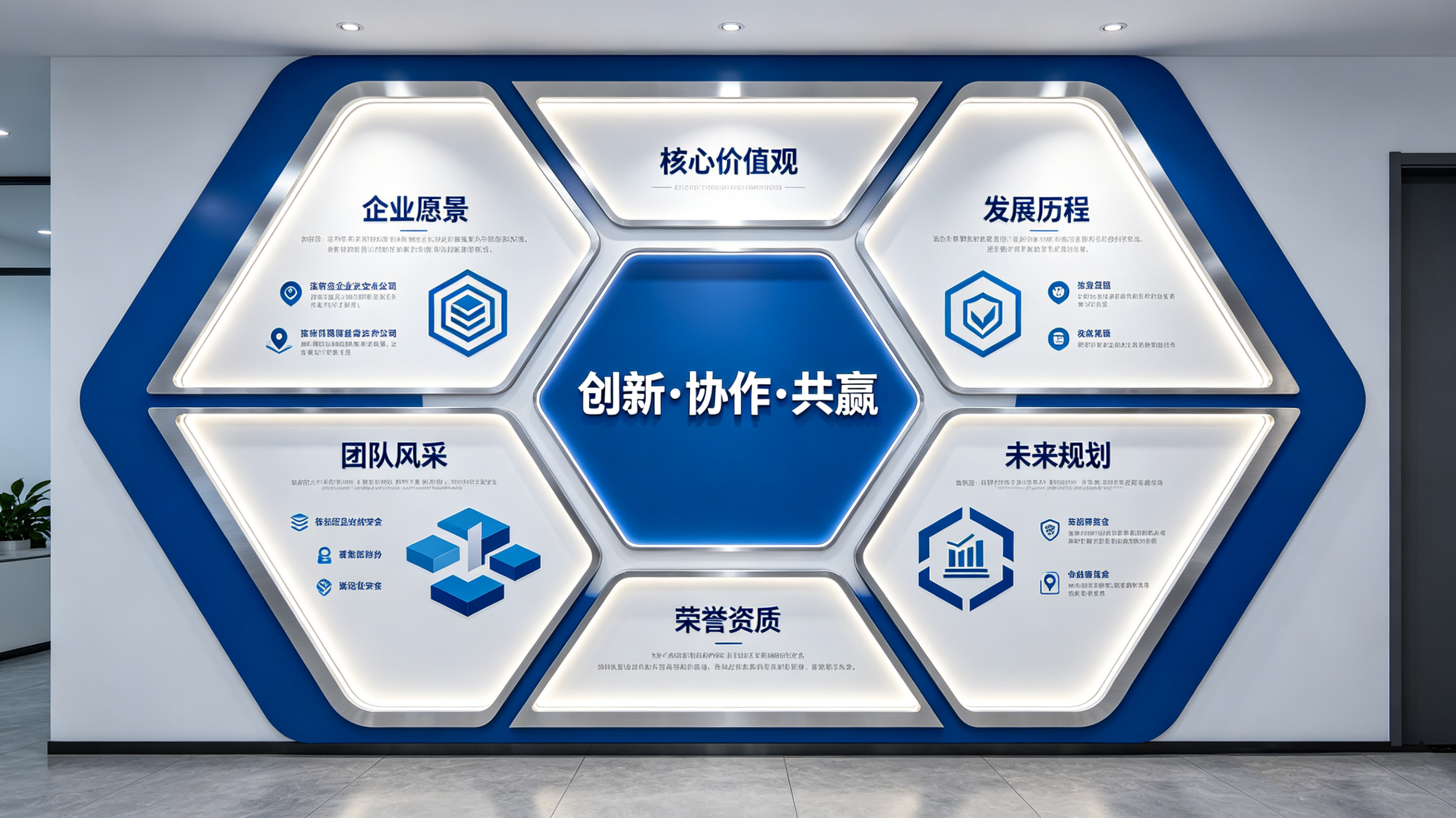津市企业文化墙六边形避坑指南（新手常犯5个错误）